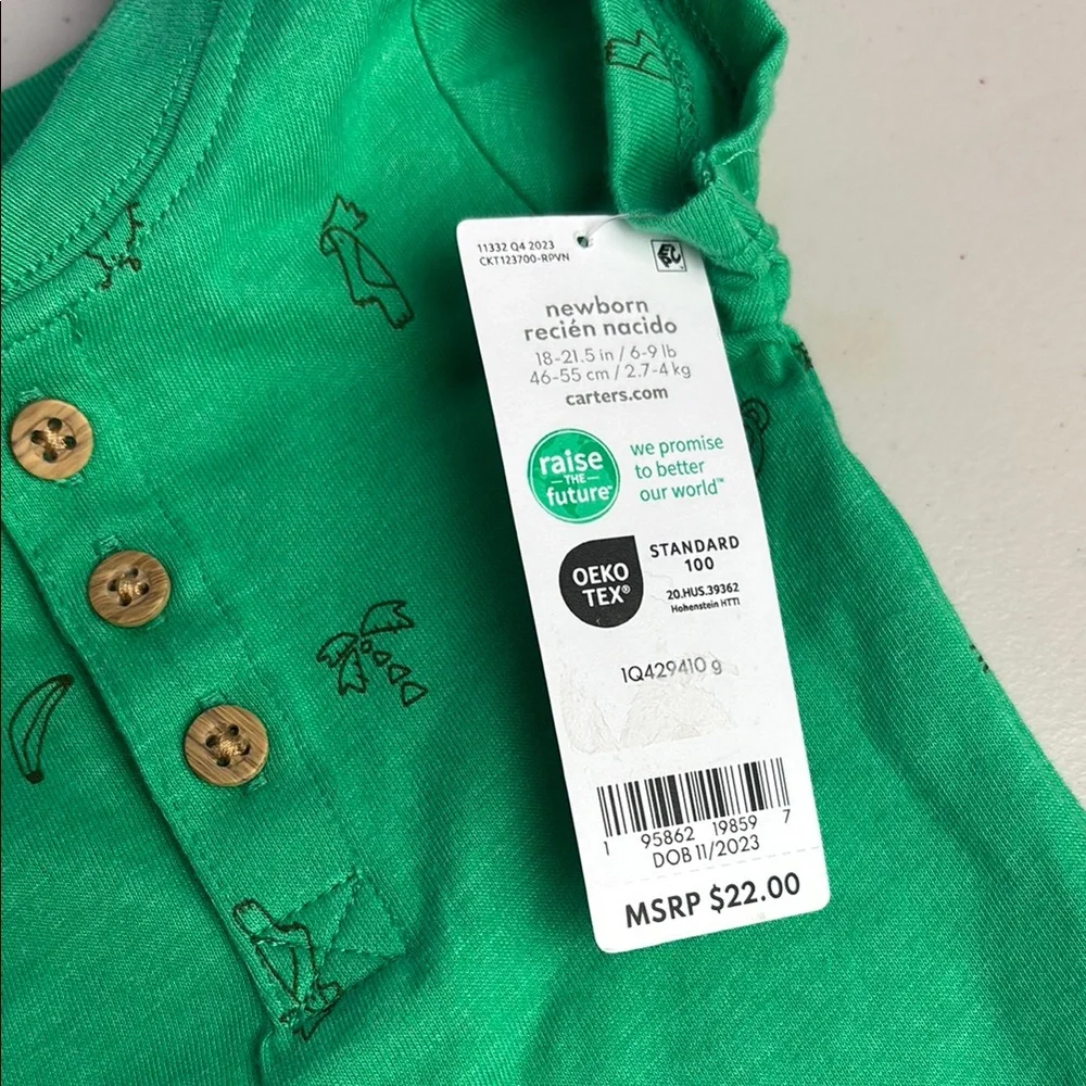 Carters charming teal